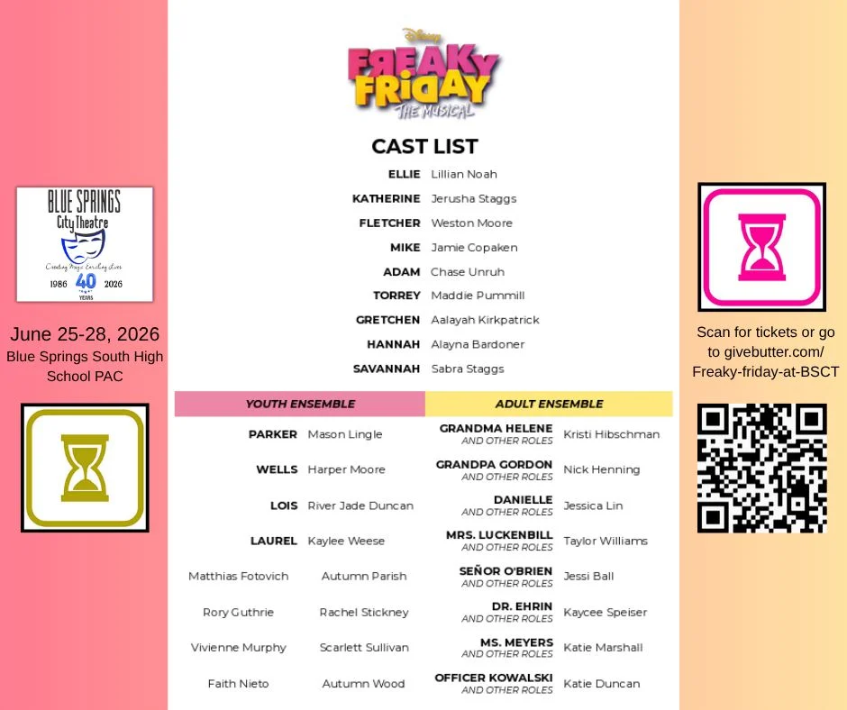 Freaky Friday Cast List